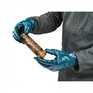 Ansell Hynit 32-105 Oil-Resistant Nitrile-Coated Gloves